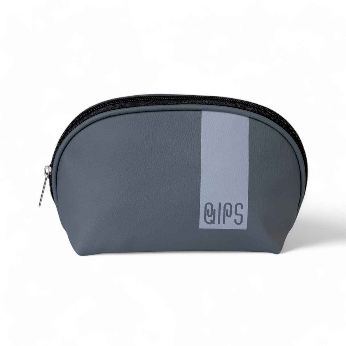 QIPS Unisex Solid PU 6 L Travel Pouch | Grey