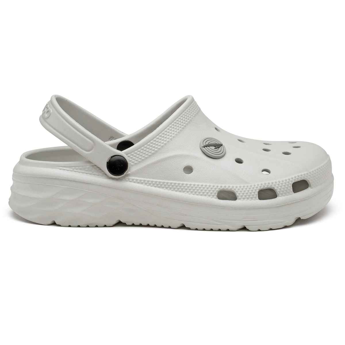 Asian Agc-14 Men Clogs Light Grey (Size-6)