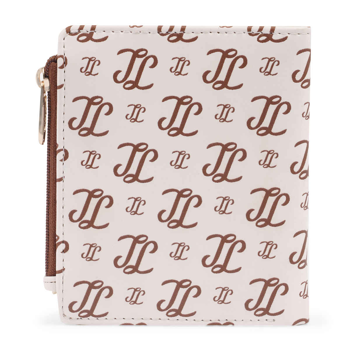 Lavie Women's Chic Monogram LL Print Small Bifold Wallet | Off White