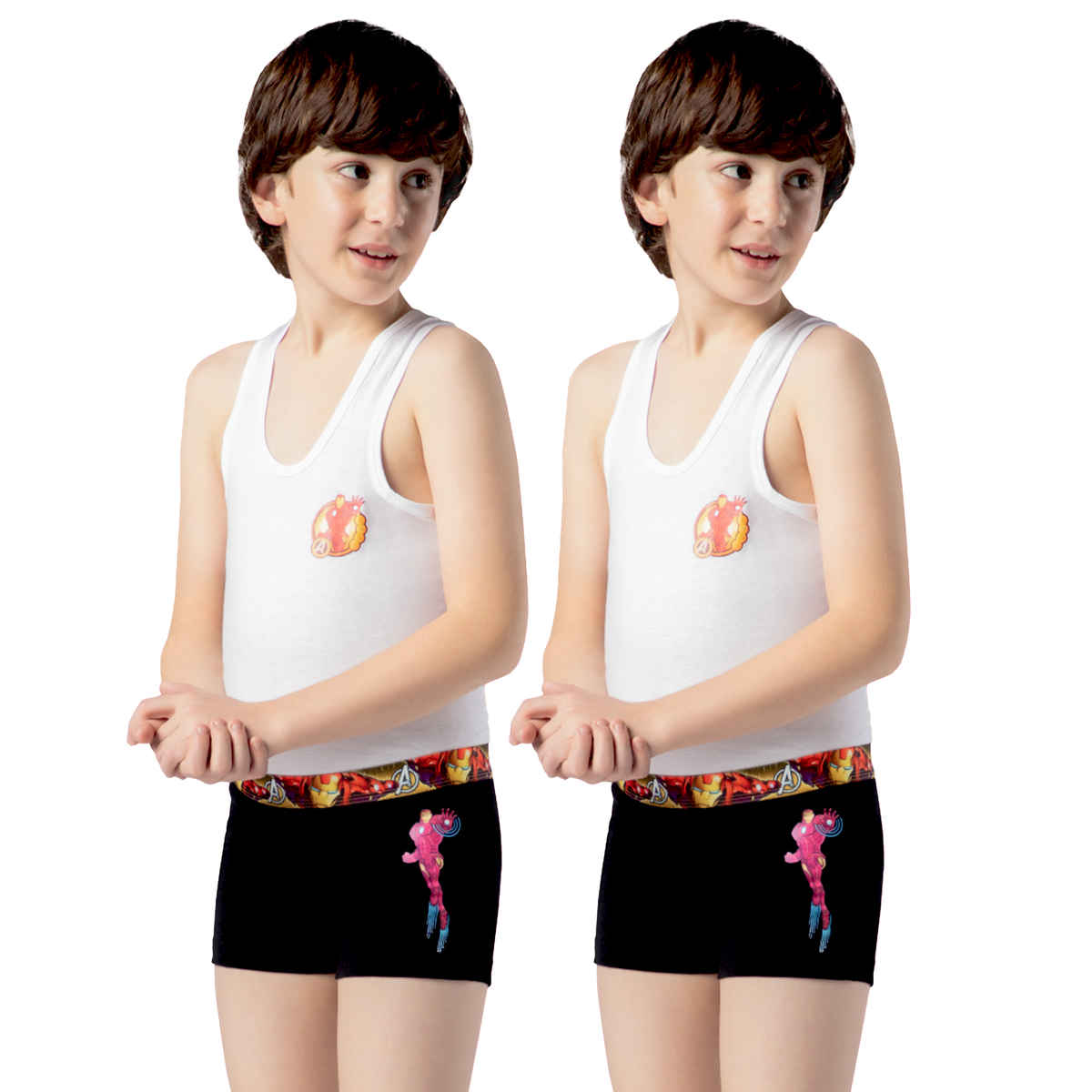 Sporto by Macho Kid's Marvel Spandex Plain Trunk | Assorted - 55 cm