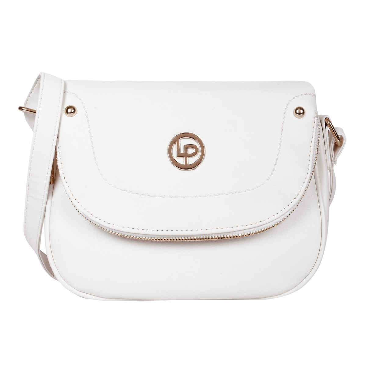 Lino Perros Women's Sling Bag | LWSL00331 | White