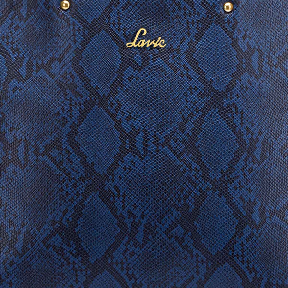 Lavie Women's Python Malgana Large Tote Handbag | Blue