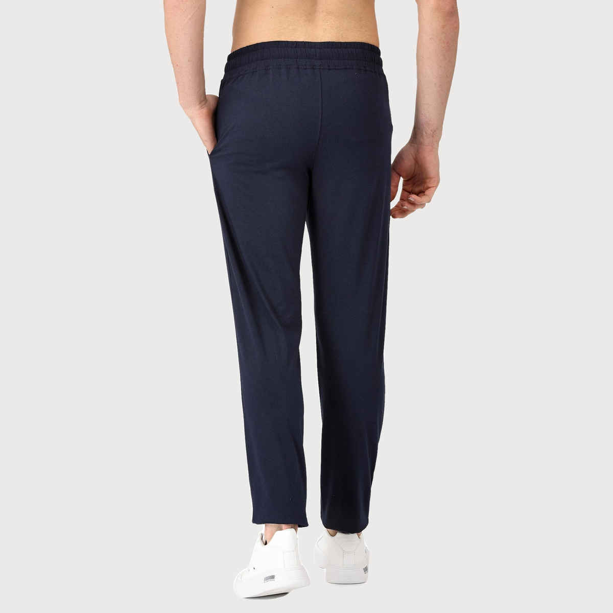Pepe Jeans Mens Navy Regular Track pant - Pack of 1 (S) Comfort Fit, Soft Fabric, Breathable,