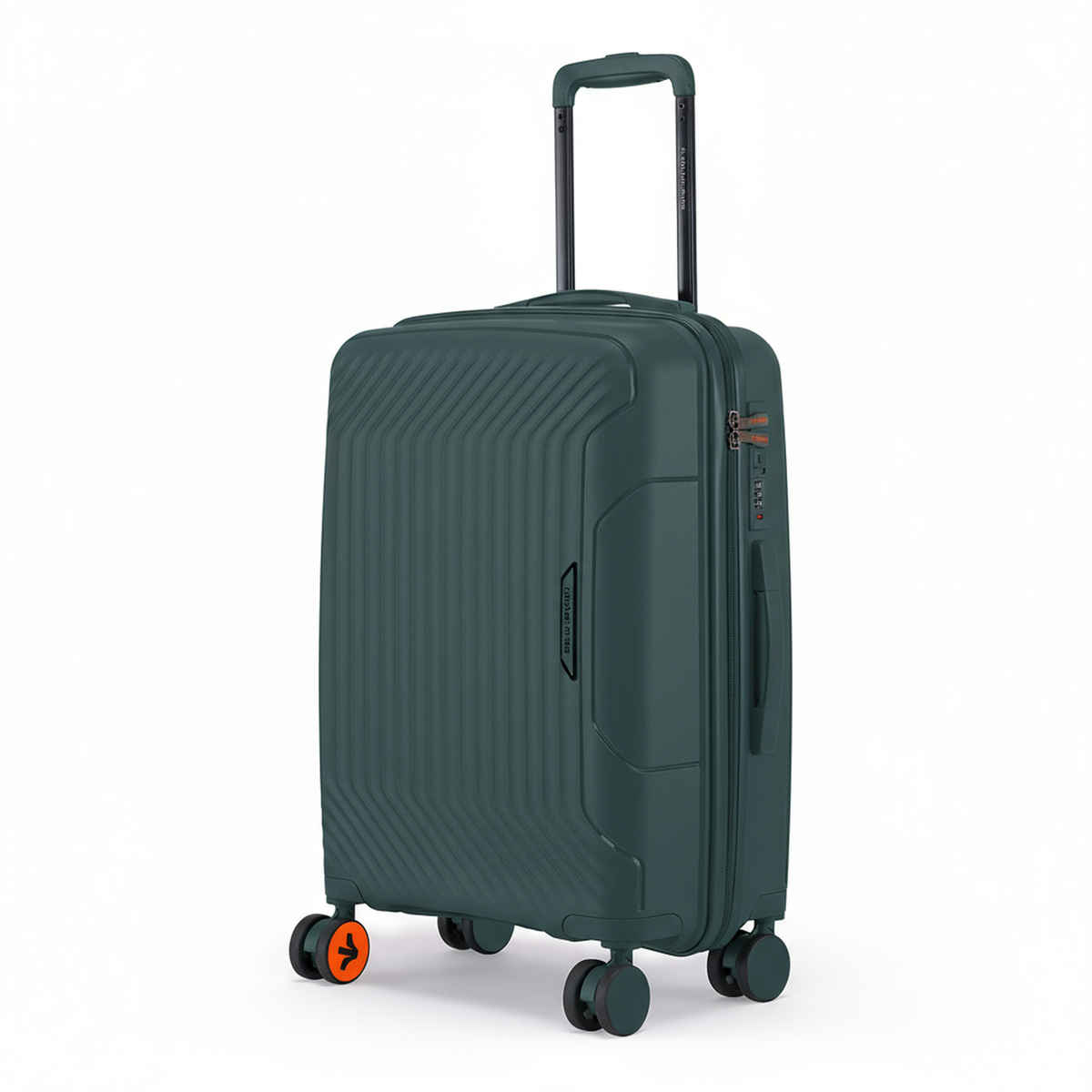 Nasher Miles Coorg Cabin Hard Side Polypropylene 20 Inch-55 cm Trolley Bag (Olivegreen)