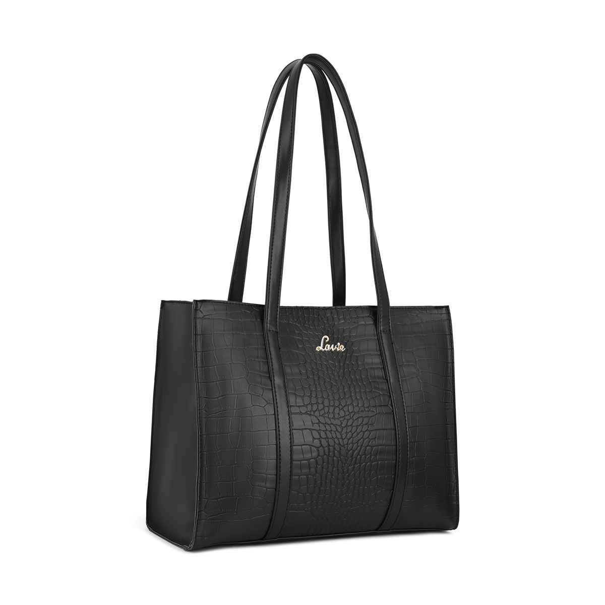 Lavie Women's Crocrex Large Satchel | Black