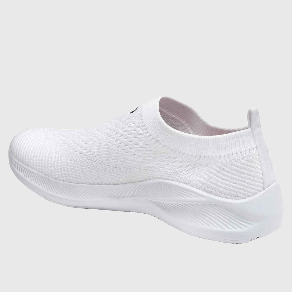 Asian Men s Wind-04 White Laceless Shoes | UK-7