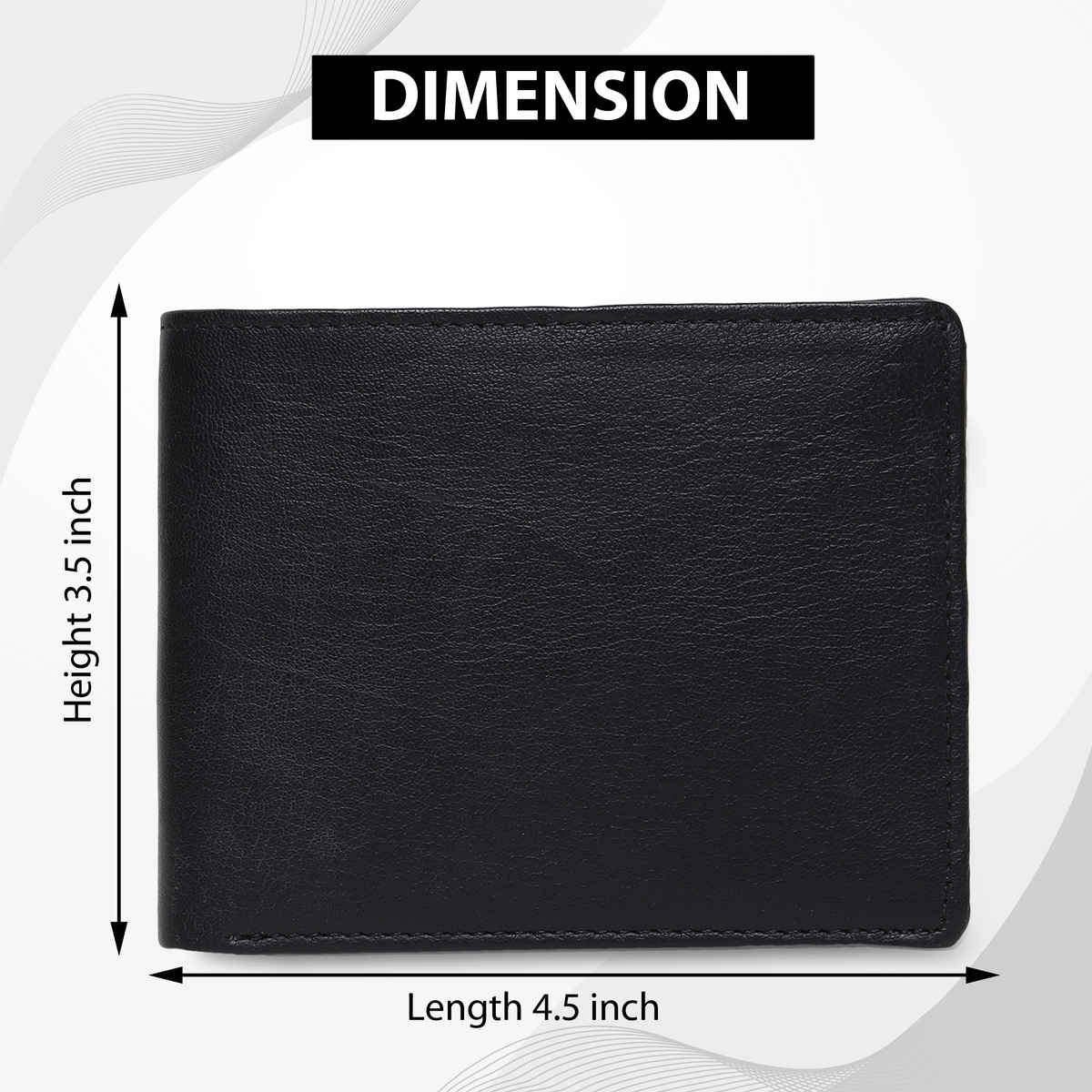 URBAN ALFAMI Men's Leather Belt & Wallet Combo Fits up to 40 Waist