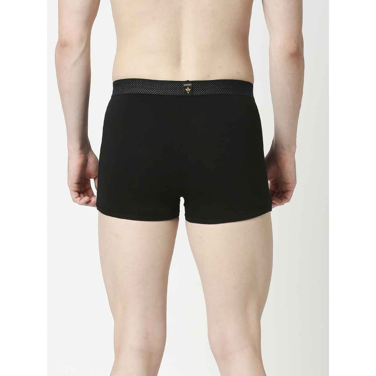 Vip Mens Trunk Sensory | Pack of 2 | S | Black | Maroon