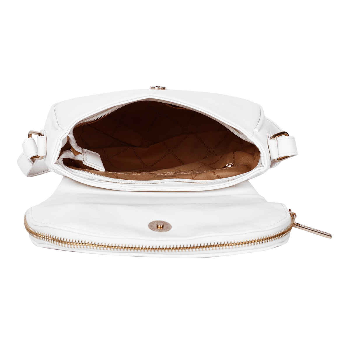 Lino Perros Women's Sling Bag | LWSL00331 | White