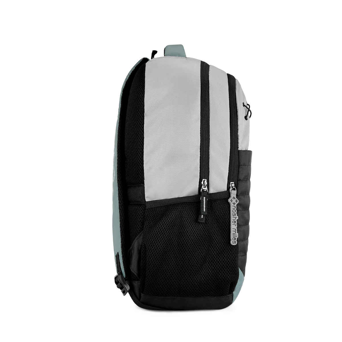 Nasher Miles Backpack for Unisex | Laptop Backpack | Casual Coding | Grey Black - 31L