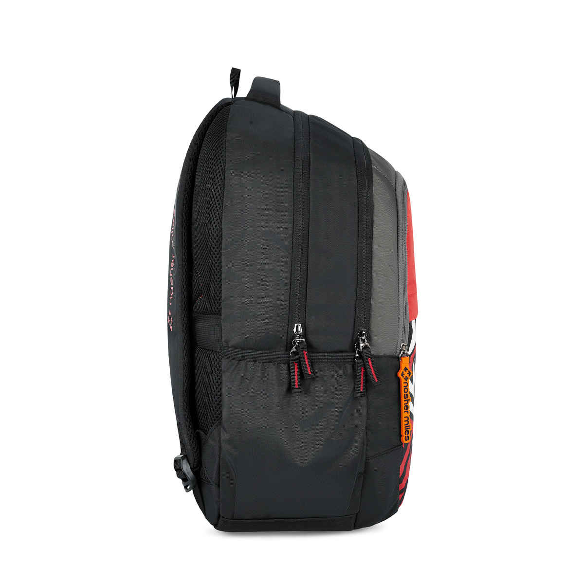 Nasher Miles Backpack for Unisex | Laptop Backpack | Casual Physics | Black - 31L