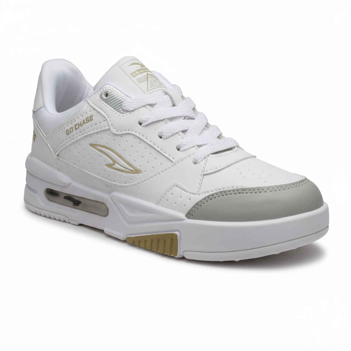 Asian Men s Mexico-01 White Grey Sneakers | UK-9