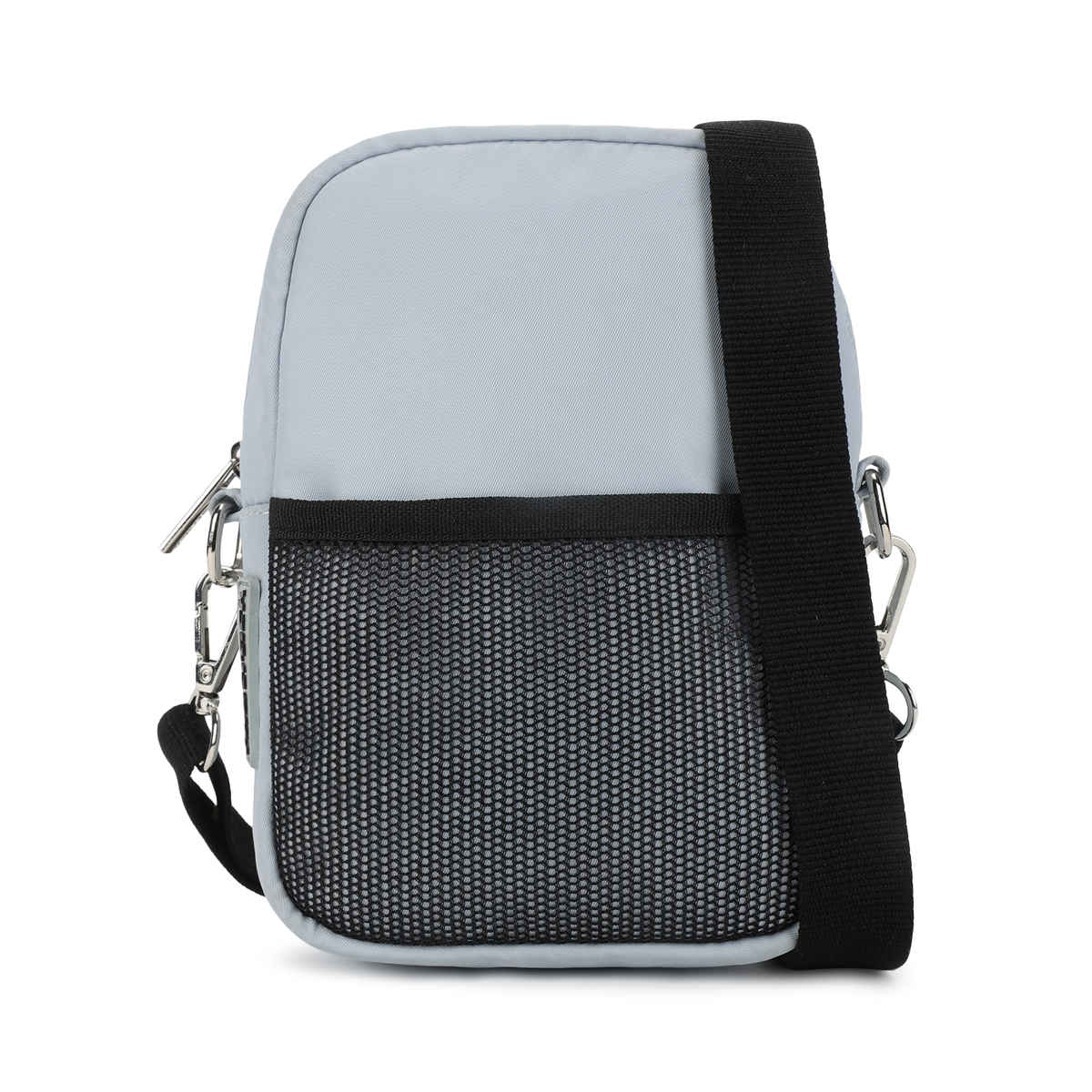 Fastrack Bags Women's Crossbody Sling Bag | Silver & Grey