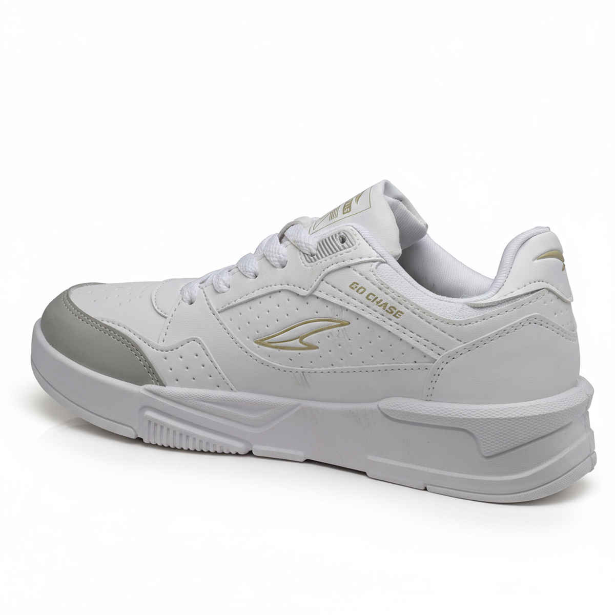 Asian Men s Mexico-01 White Grey Sneakers | UK-9