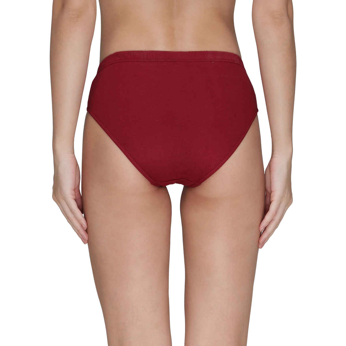 Amul Comfy Women's Cotton Plain Panty | Inner Elastic | Assorted - 90 cm