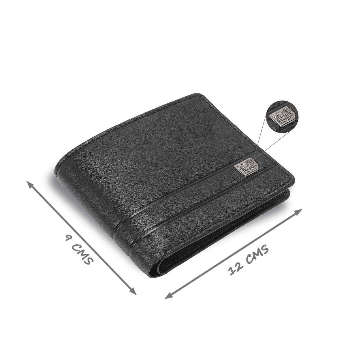 Lavie Sport Men's Faux Leather Wallet | Black - One Size