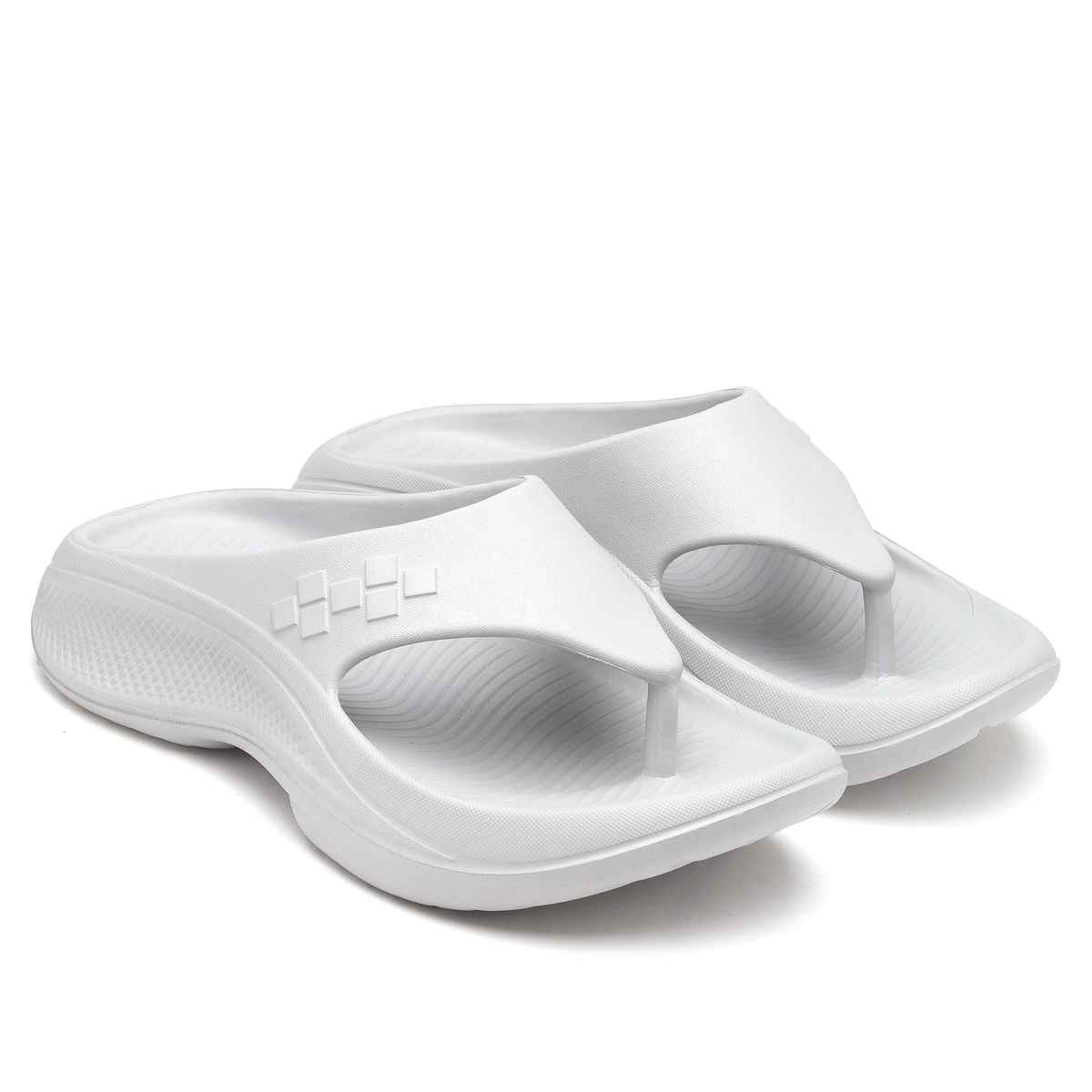 Asian Safari-01 Men Slippers Light Grey (Size-10)