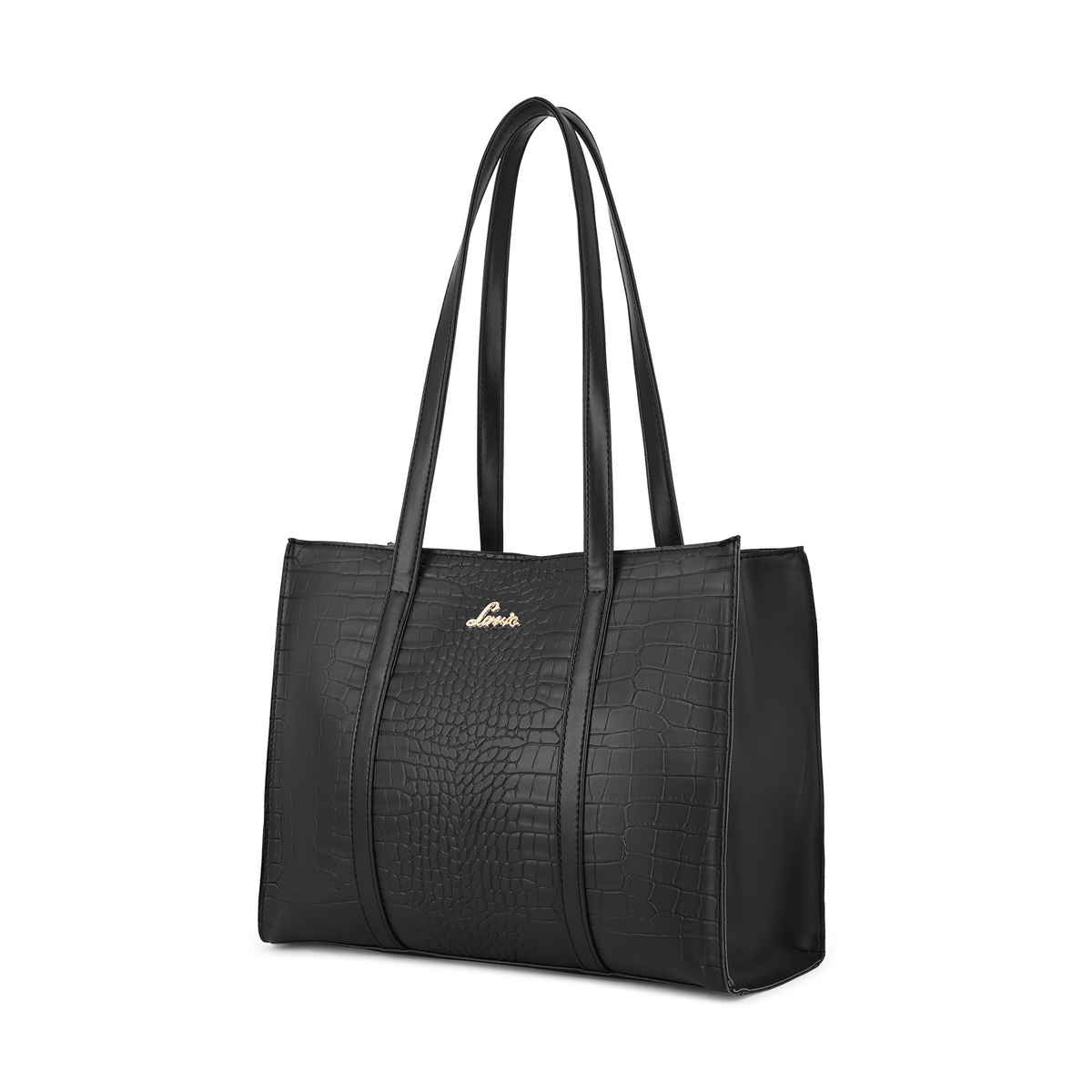 Lavie Women's Crocrex Large Satchel | Black