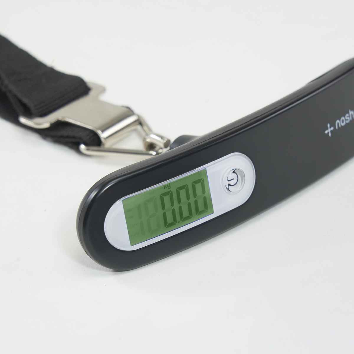 Nasher Miles Digital Electronic Luggage Weighing Scale for Travel- Bags 50 kg Capacity- Black