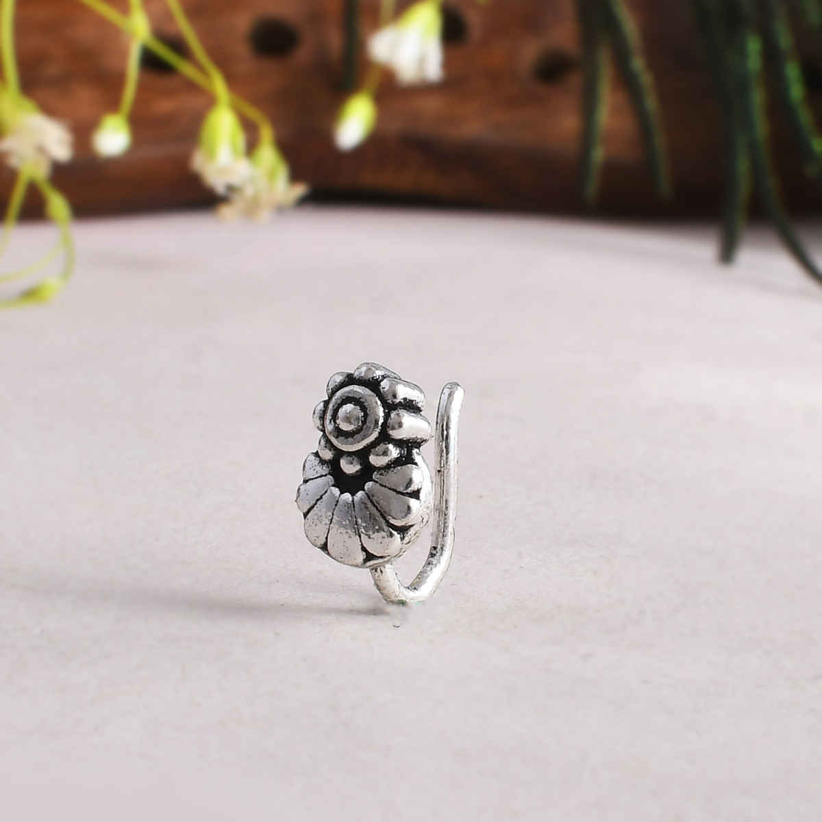 Voylla Morni Medine Nose Pin