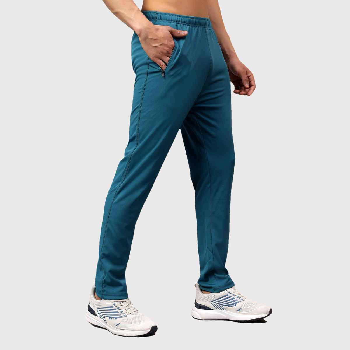 Shiv Naresh Men's Trackpant | SNKJ02B - Airforce | S