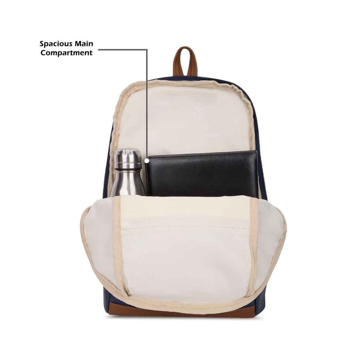 Lavie Women's Colourblock Cobie Fashion Backpack for | Shoulder Bag | Navy