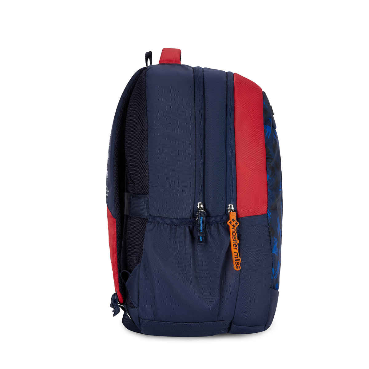 Nasher Miles Tetris Polyester Laptop Backpack with Rain cover | Red - 36 L