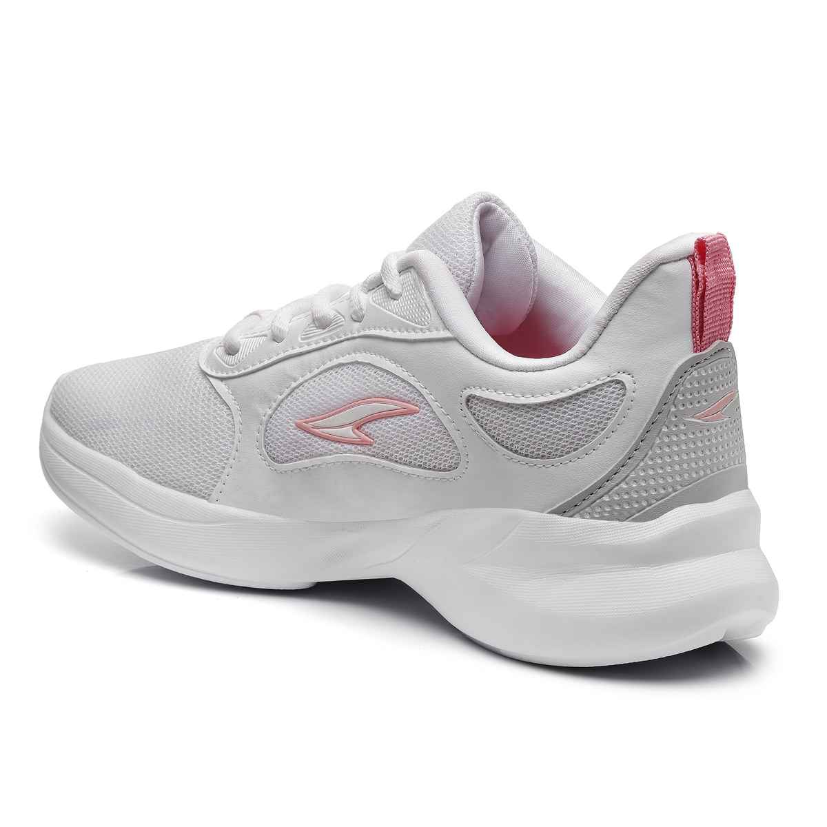 Asian Firefly-04 Women White Pink Sports Shoes (Size-6)