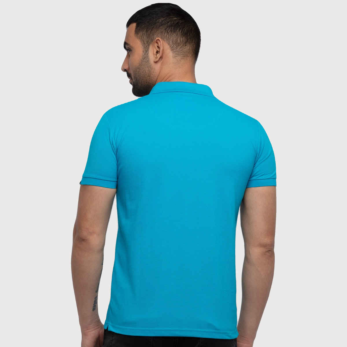 Status Quo Mens Slim Fit Polo T-Shirt | Deep Sea | XXL