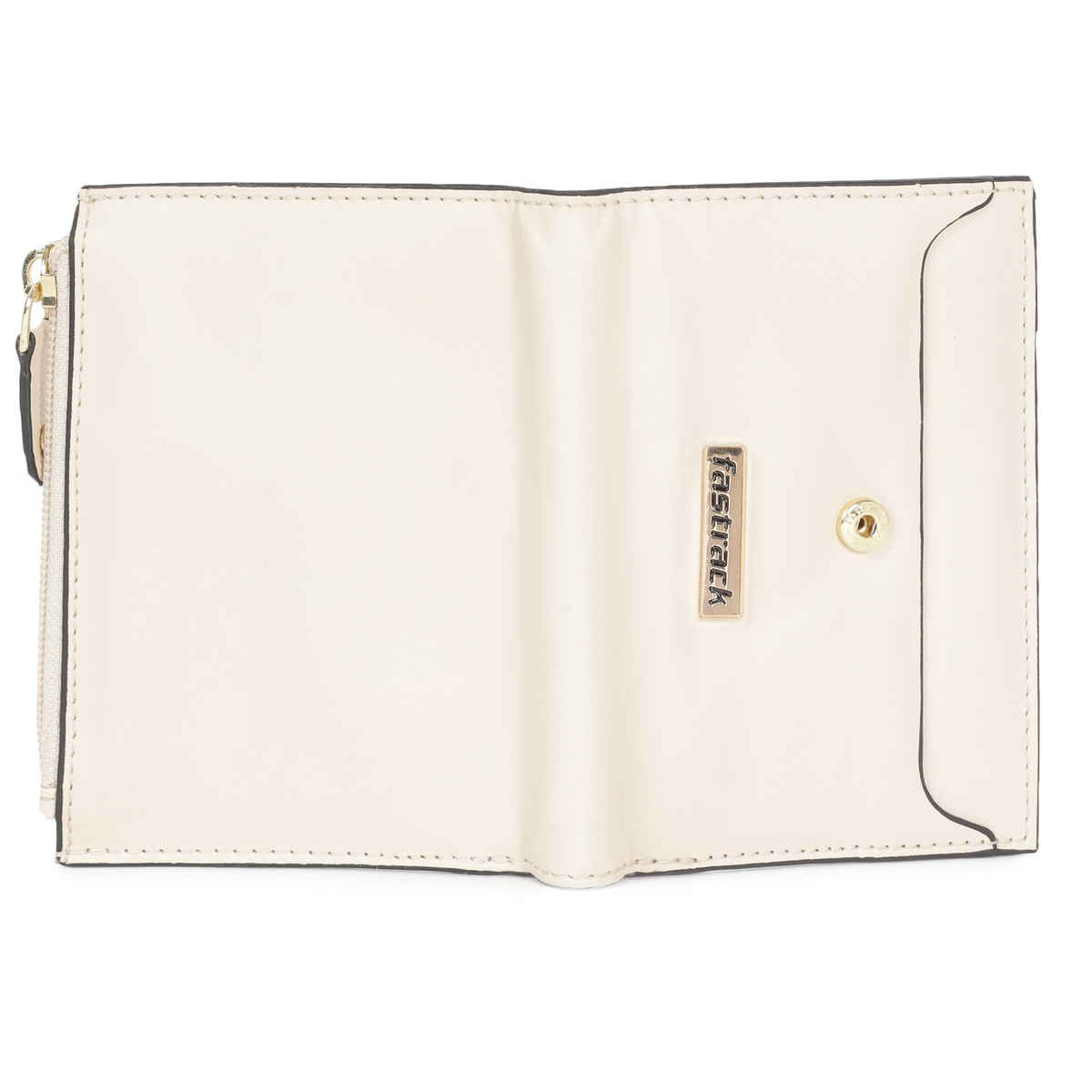 Fastrack Women's Two Fold Wallet | Beige