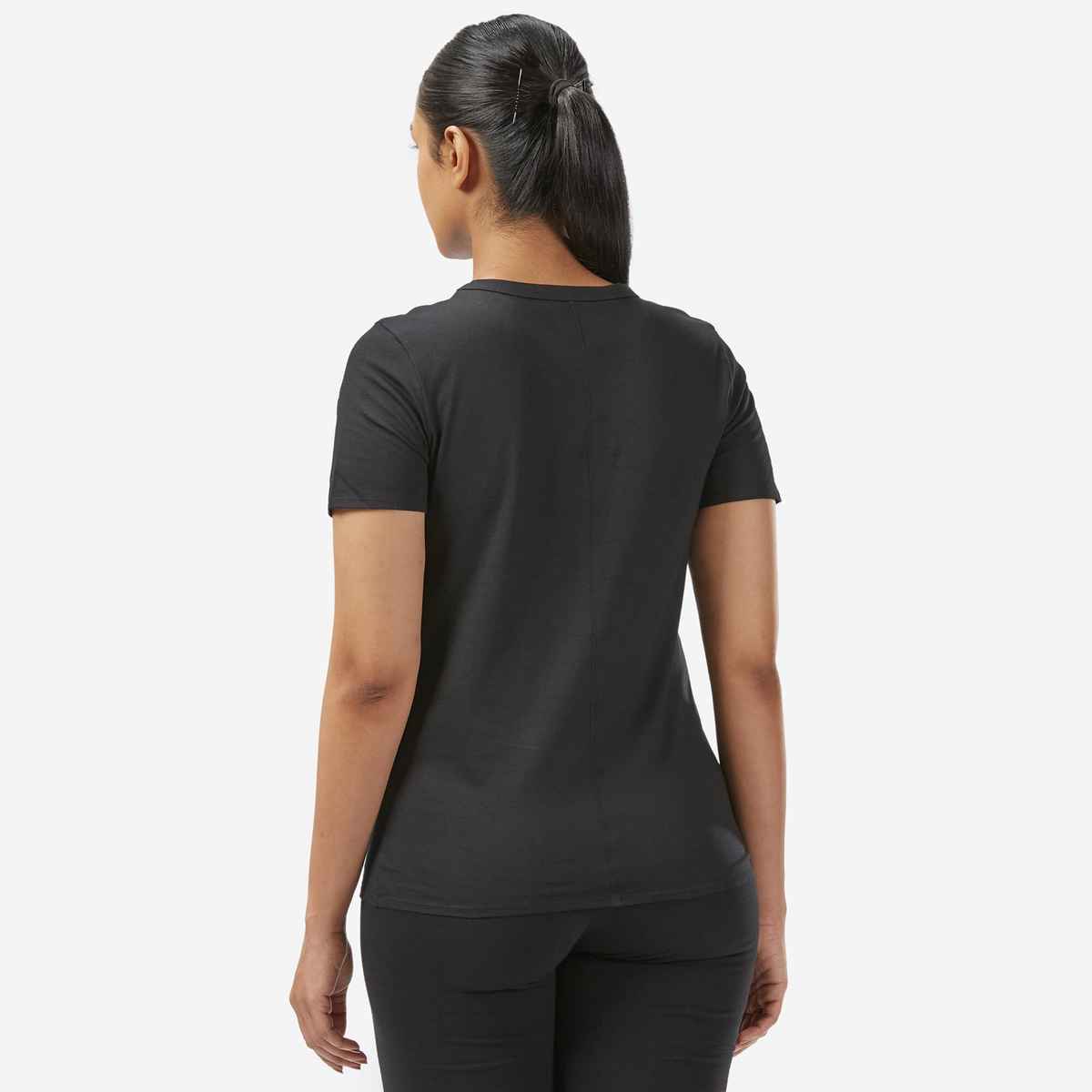 Decathlon | Nyamba WoMen's Fitness T-Shirt | Black - L
