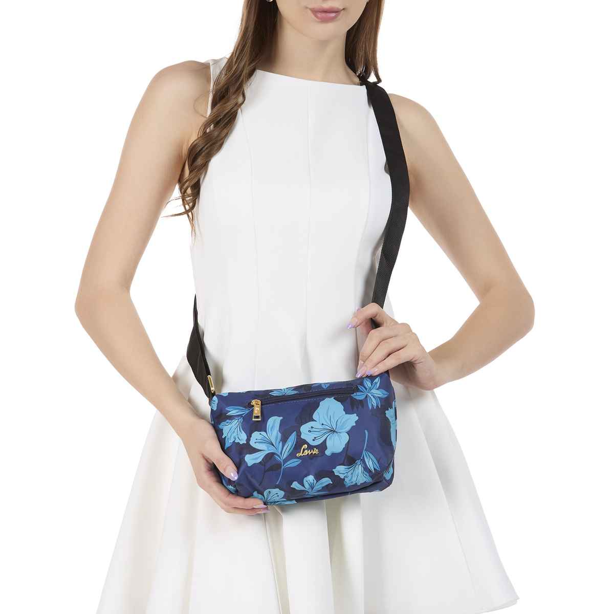 Lavie Women's Trixie Floral Cross Body Sling Bag | Ladies Purse Handbag