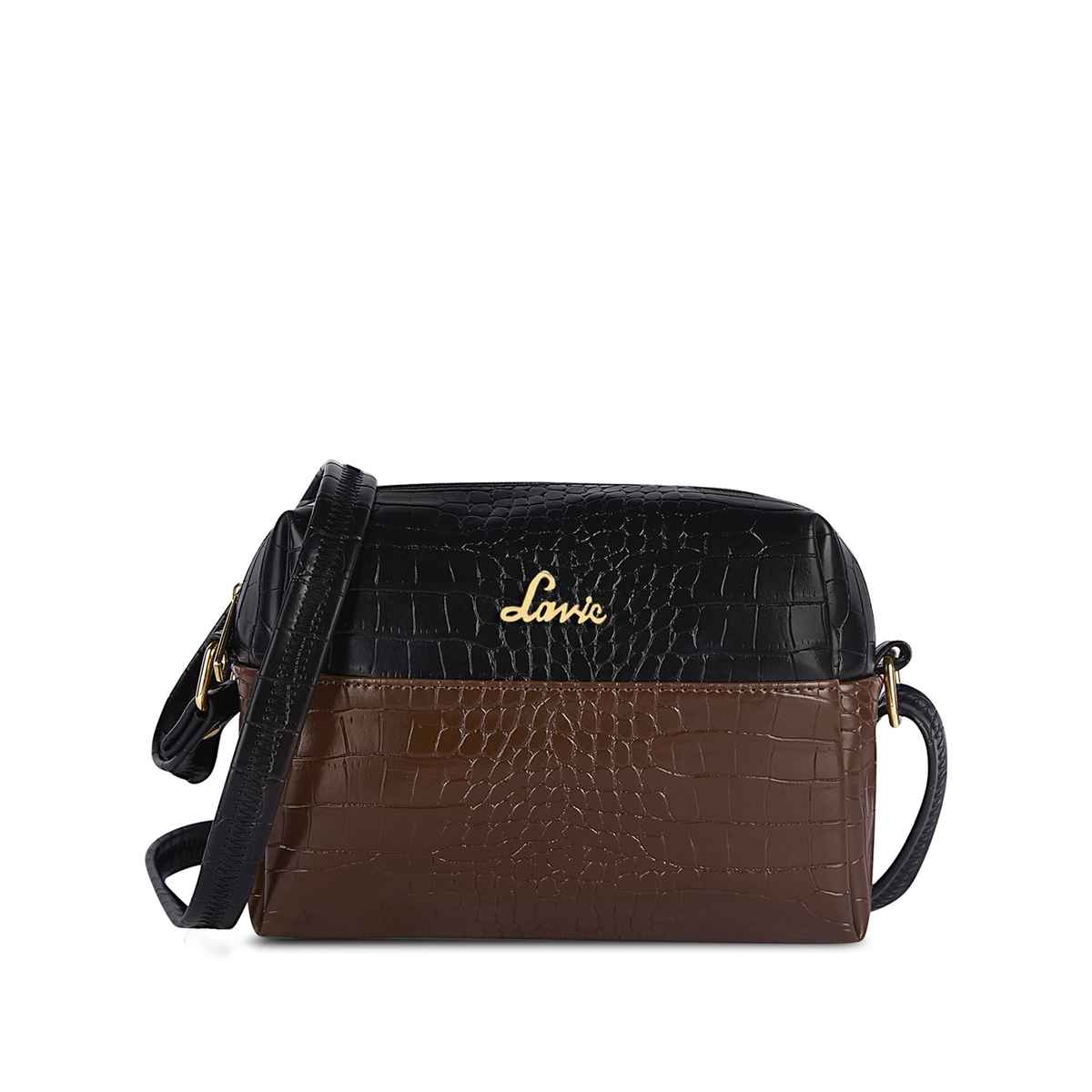 Lavie Women's Tina Cross Body Sling Bag | Ladies Purse Handbag | Brown