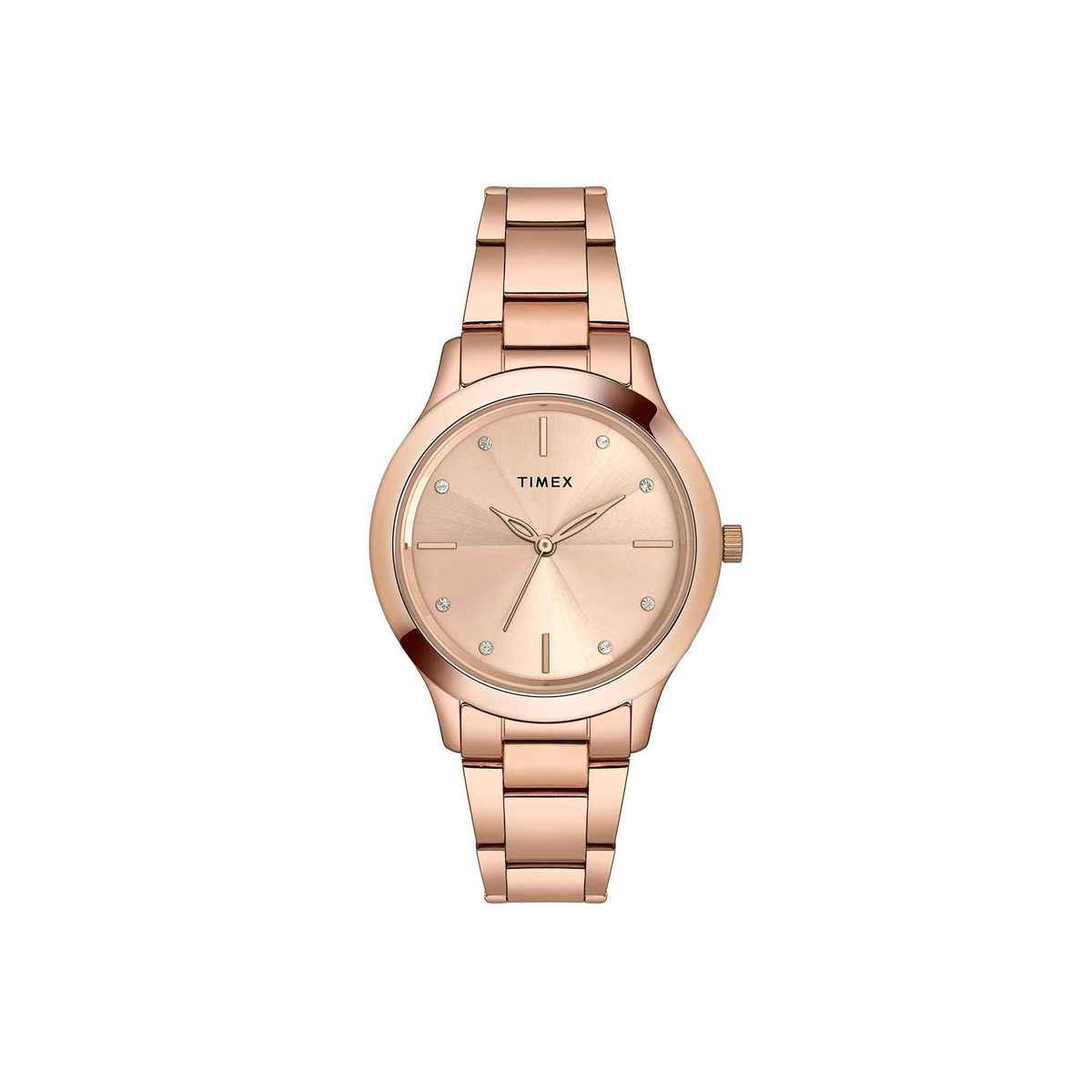 TIMEX Women's Round Dial Analog Watch | TWEL98SMU07 | Pink