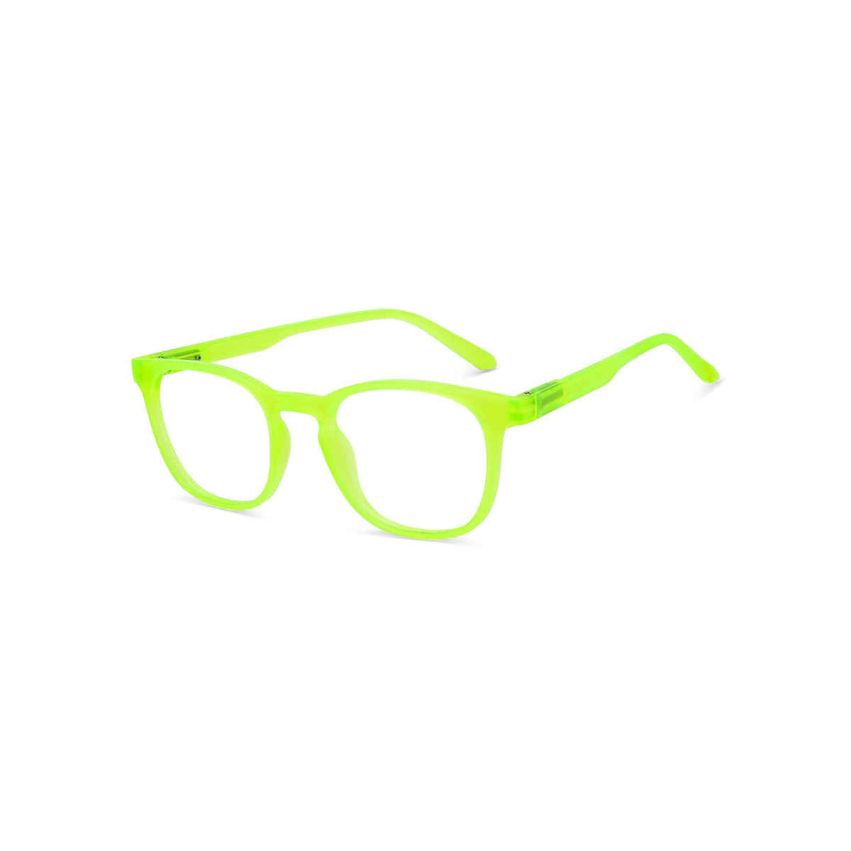 Lenskart Hustlr Unisex Computer Glasses | Electric Green - M