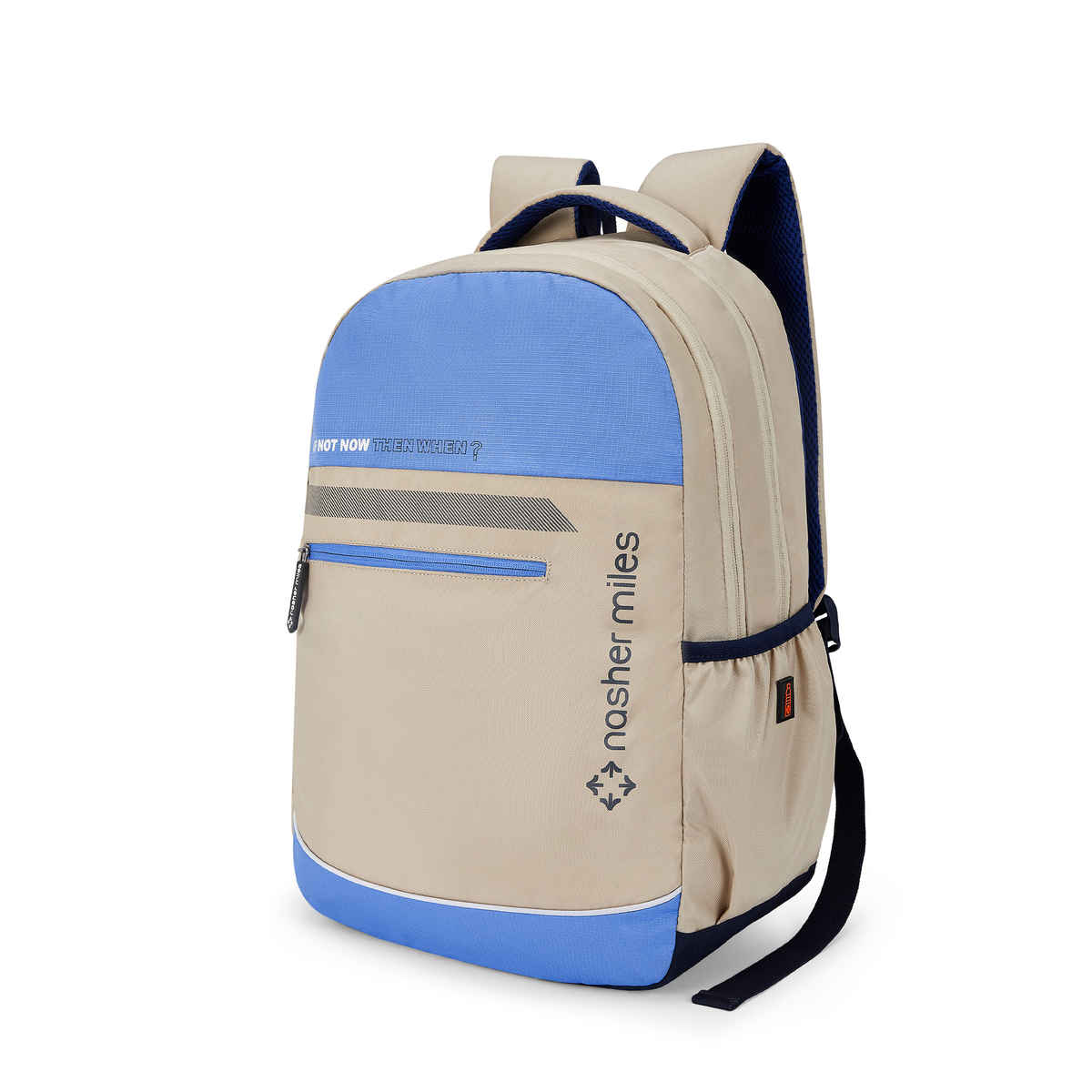 Nasher Miles Backpack for Unisex | Laptop Backpack | Casual History | White - 31L