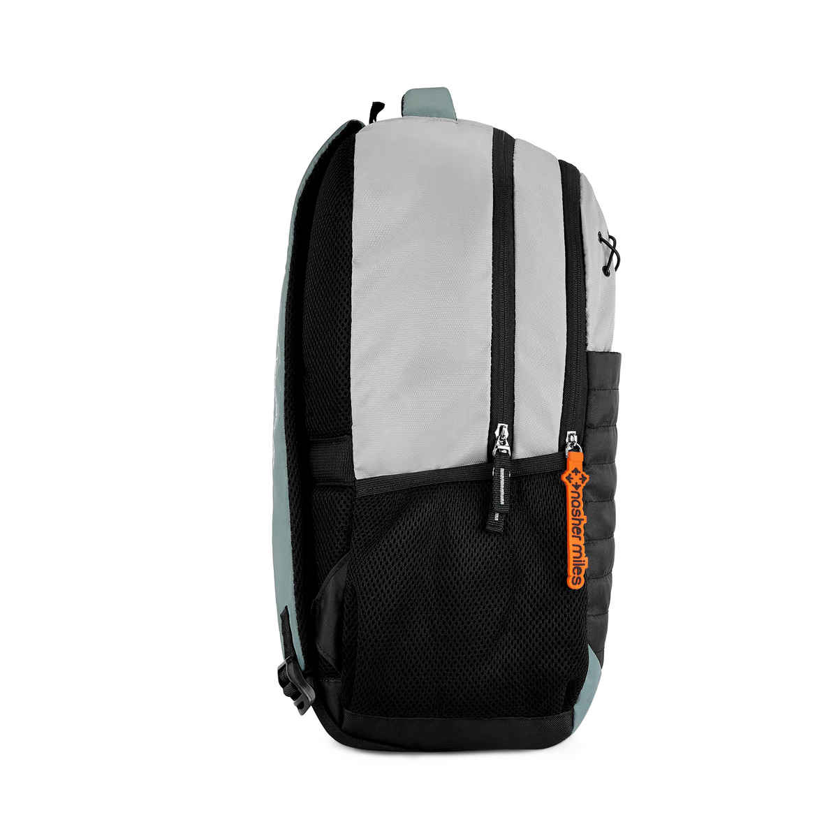 Nasher Miles Backpack for Unisex | Laptop Backpack | Casual Coding | Grey Black - 31L