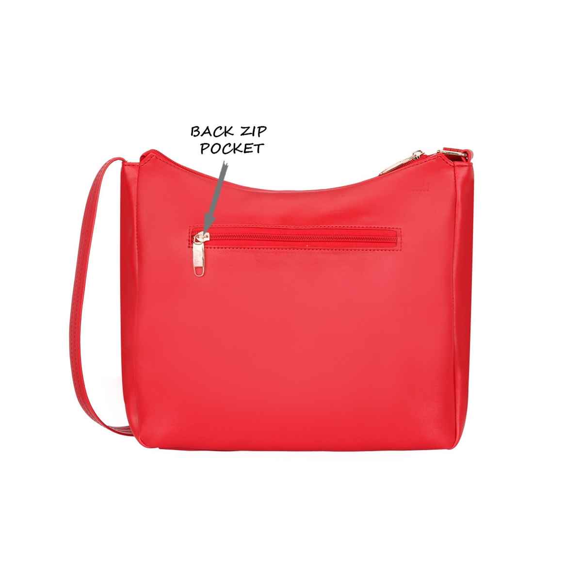 Lavie Women's Moritz Woven Sling Bag | Red