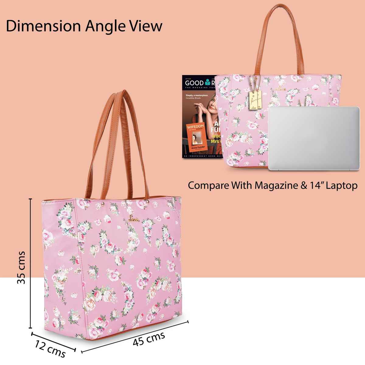 Lavie Women's Flanov Tote Bag | Lt Pink