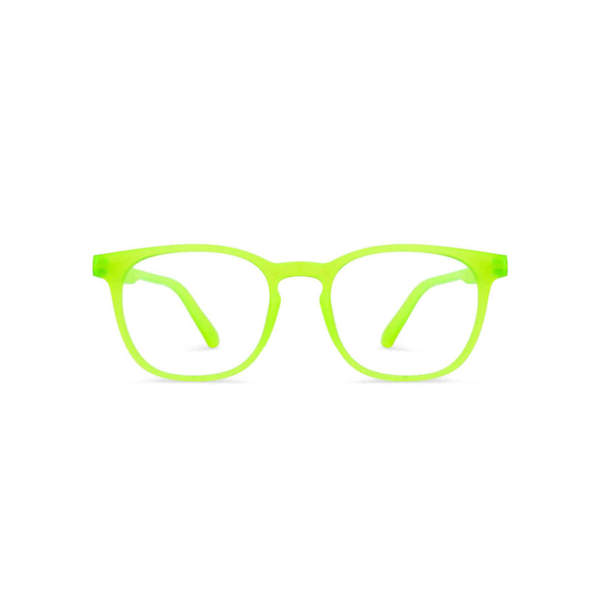 Lenskart Hustlr Unisex Computer Glasses | Electric Green - M