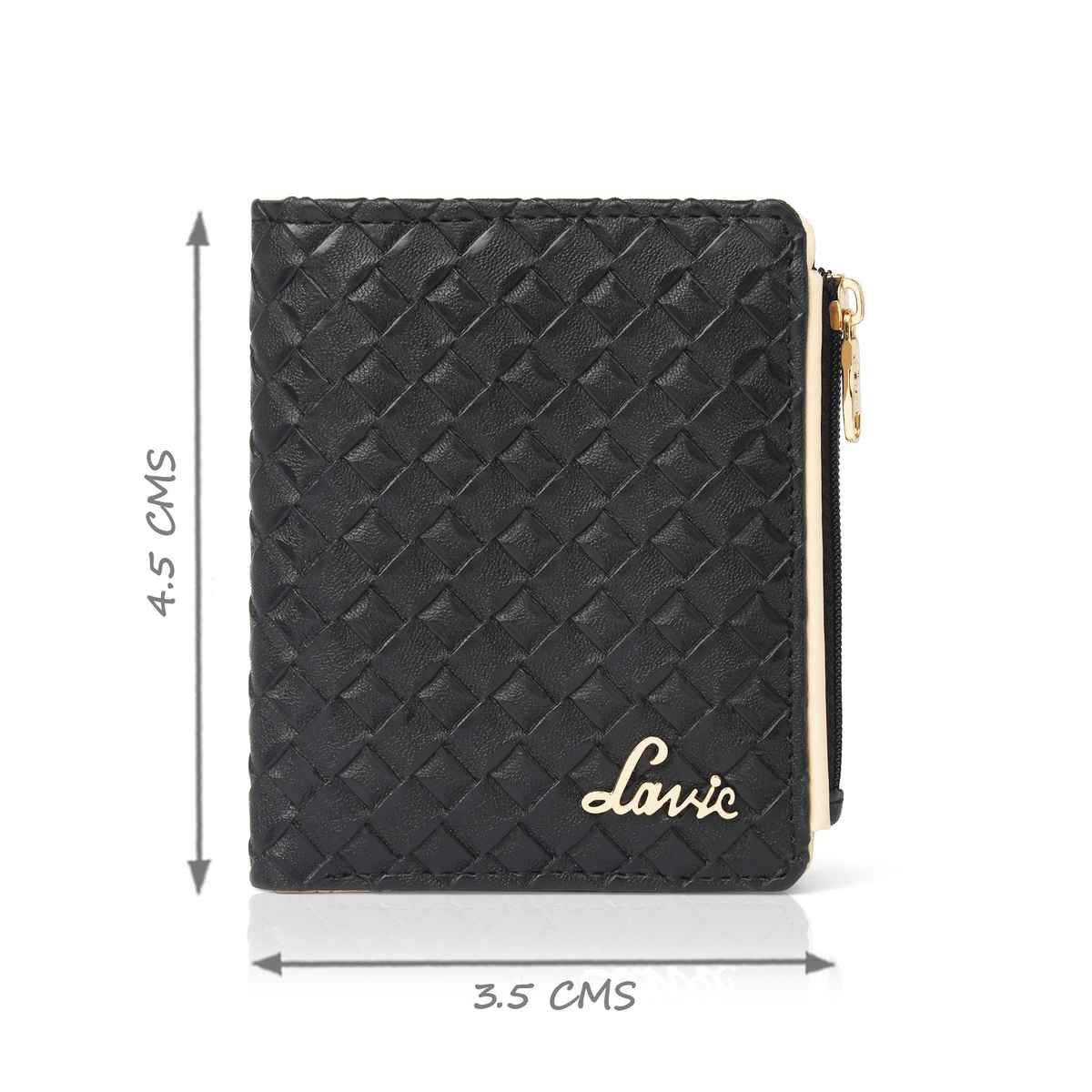 Lavie Women's Chic Bifold Wallet | Small | Black