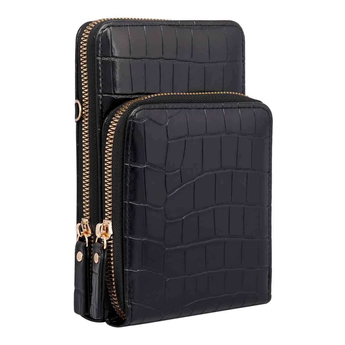 Lino Perros Women's Structured Sling Bag | Black
