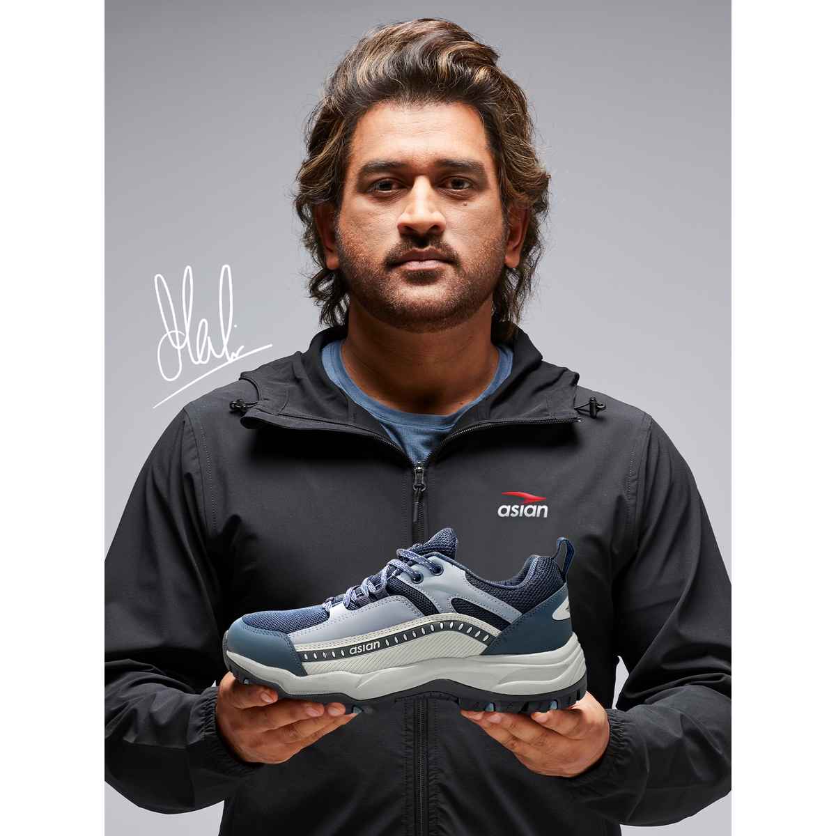 Asian Everest-01 Trekking Shoes For Men Navy | UK-7