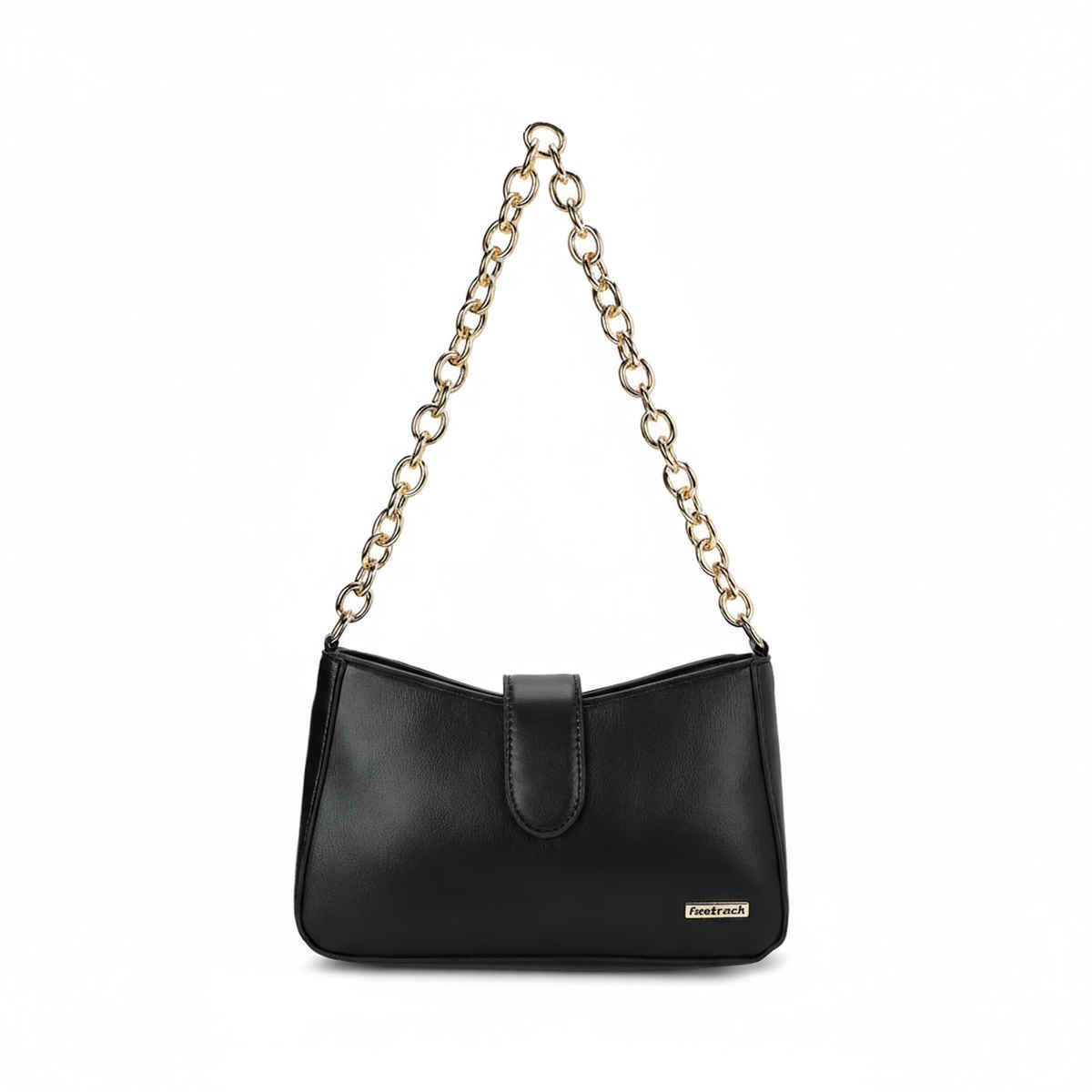 Fastrack Chain Strap Shoulder Bag for Women | Black