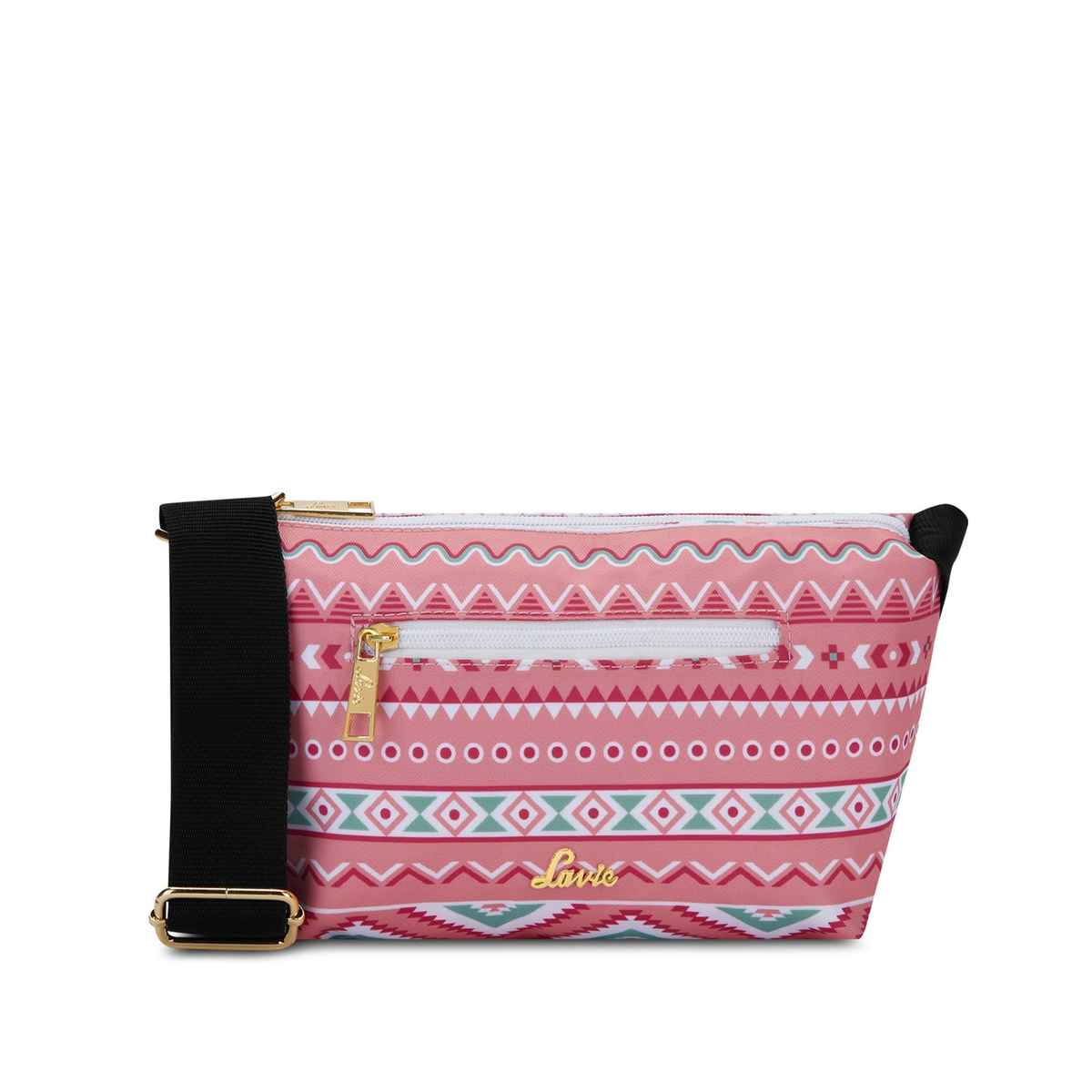 Lavie Women's Trixie Floral Cross Body Sling Bag | Ladies Purse Handbag | Light Pink