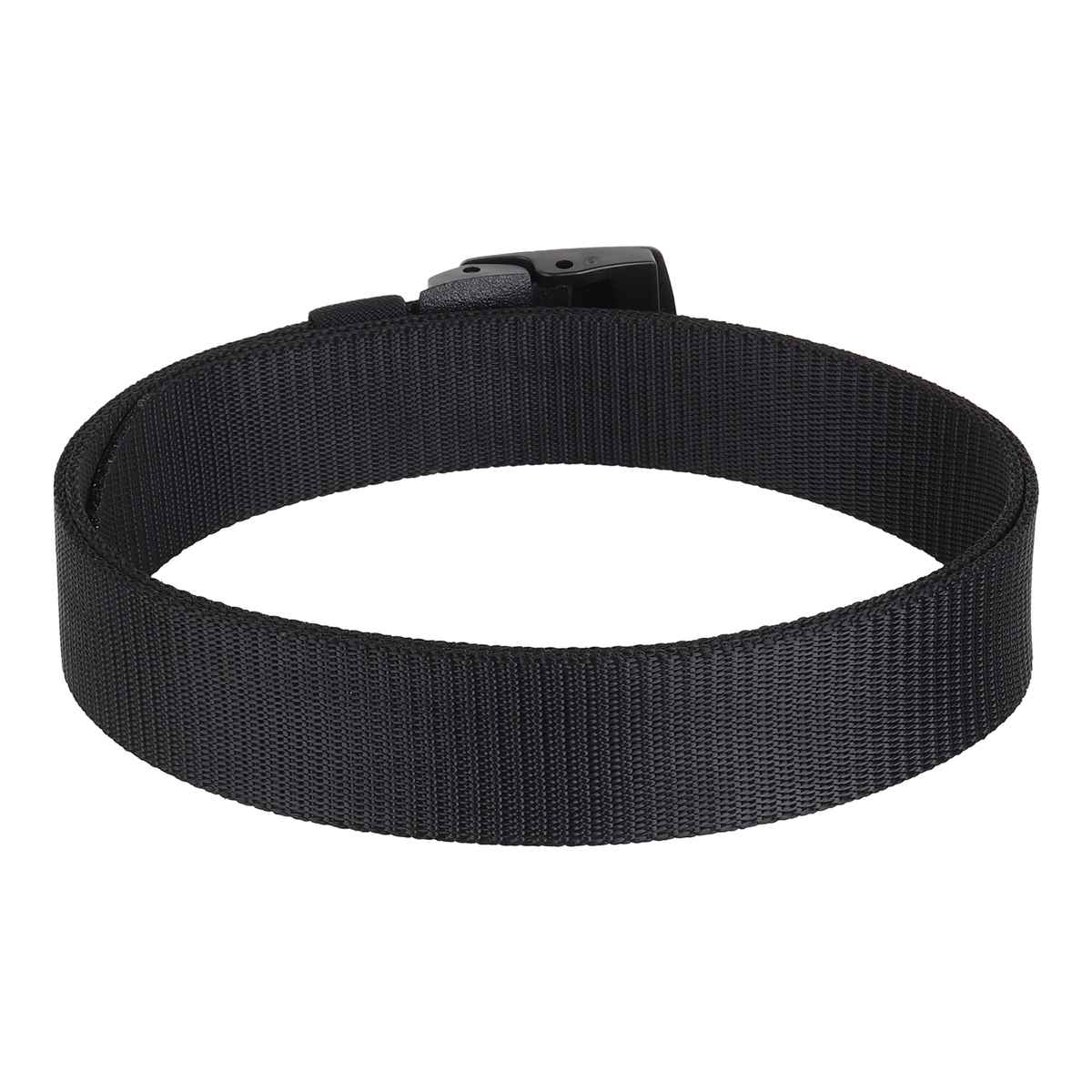 Zoro Men's Solid Nylon Belt | Black - Free Size