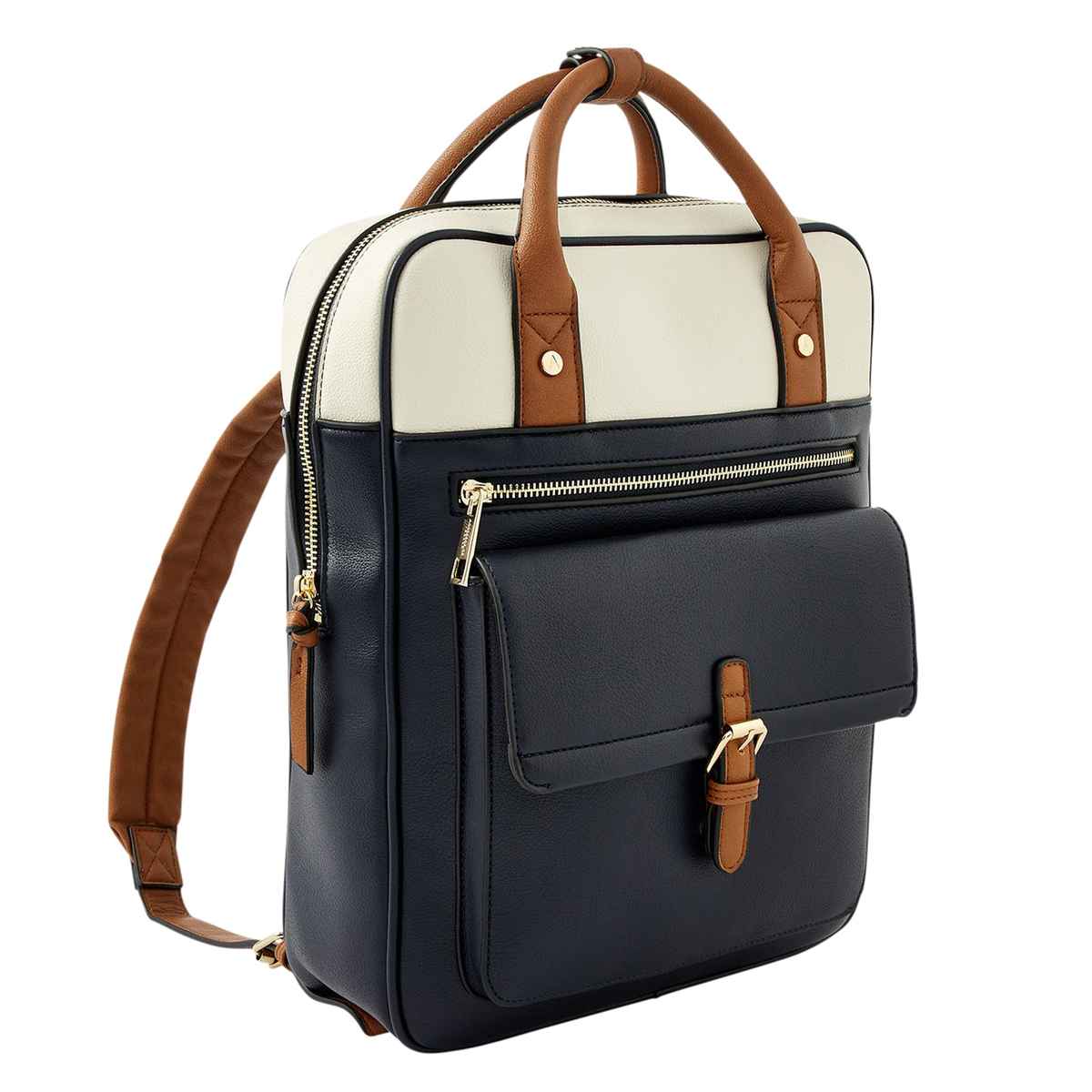Accessorize London Women's Harrie Backpack | Faux Leather - Multicolorcolor