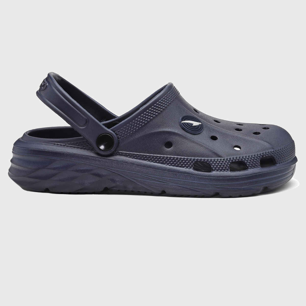 Asian Agc-14 Men Clogs Navy Blue (Size-7)