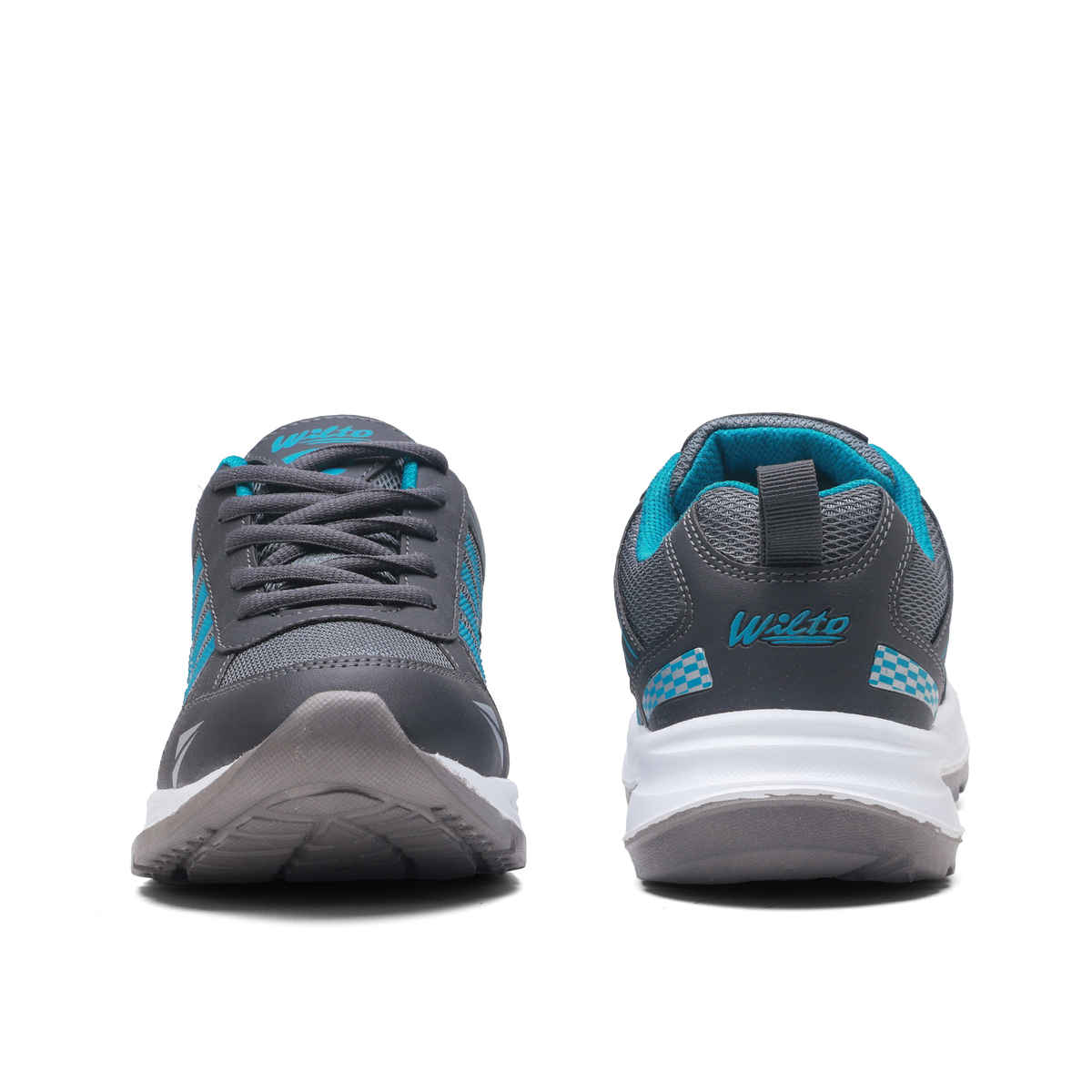 Asian Men's Lace up Sports Shoes | WONDER-21 | Grey | UK 6
