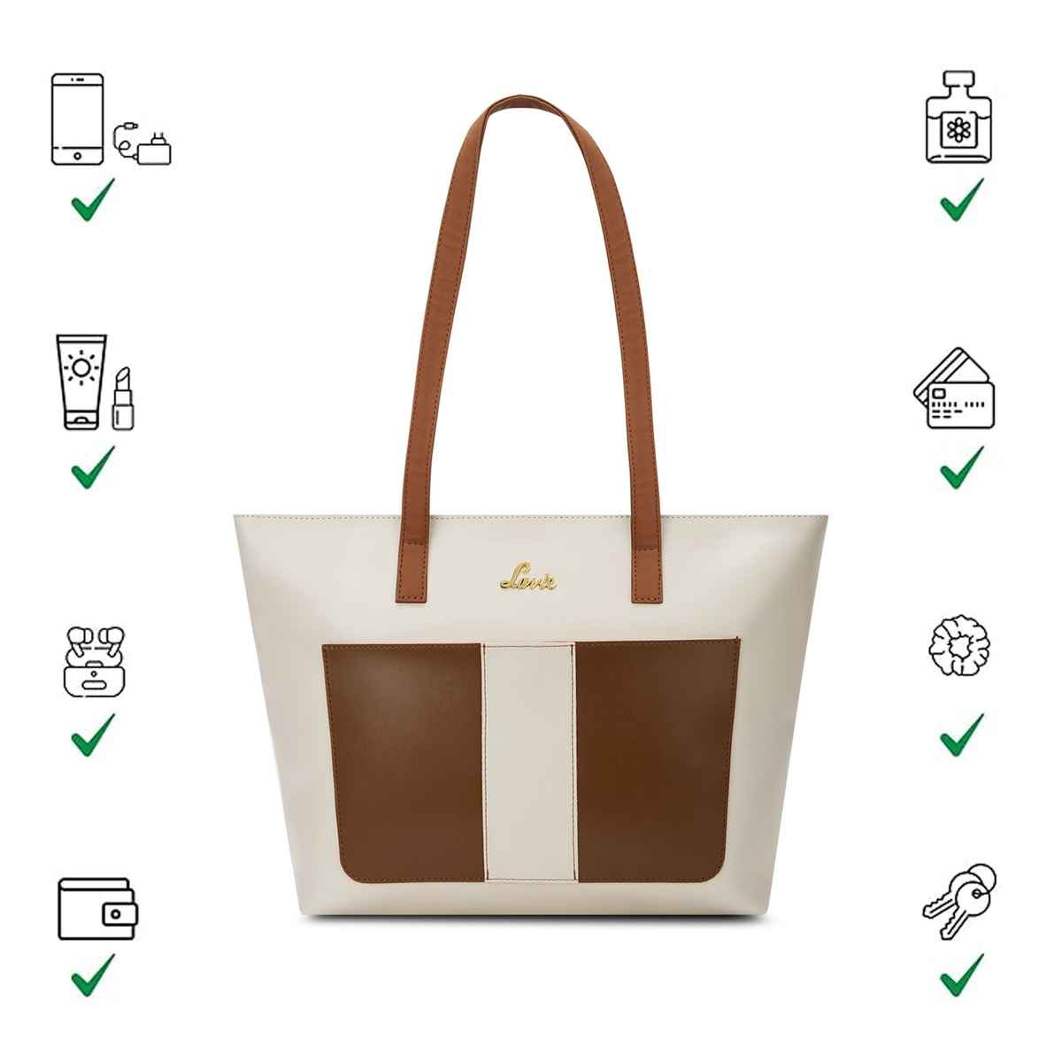 Lavie Women's Adelia Colourblock Tote Handbag | Ladies purse | Shoulder Bag